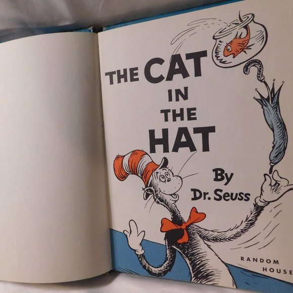 Dr. Seuss The Cat in the Hat Book 1957 - Picture 3 of 7